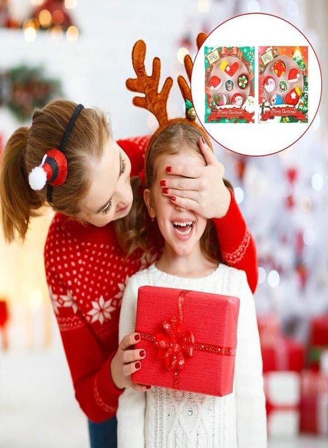 Radhya Accessories مجموعة ممحاة عيد الميلاد من راديا أكسسواريز - 5 ممحاة صغيرة بنقوش عيد الميلاد للأطفال | تصاميم سانتا، رجل الثلج، جوارب عيد الميلاد | ممحاة مرحة ومبتكرة | هدايا لطيفة لجوارب عيد الميلاد | هدايا حفلات الأطفال - Image 4